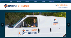 Desktop Screenshot of carpet-stretch.com